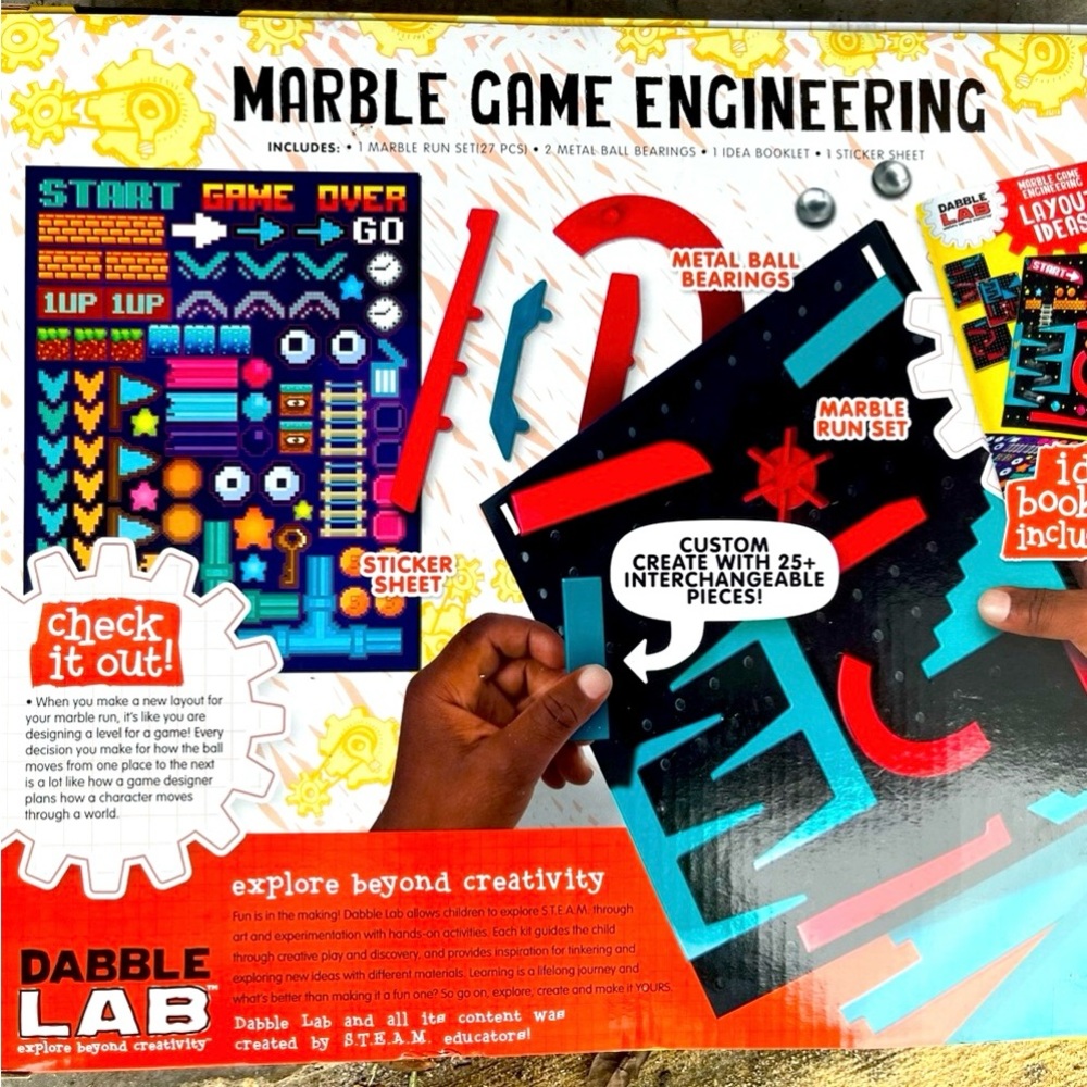 Kids Marble Lab Engineering Set NWT - Picture 4 of 6